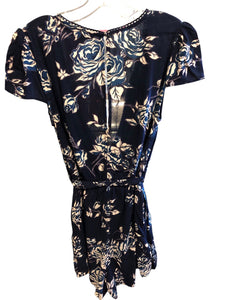 Size M BLUE RAIN ROMPER