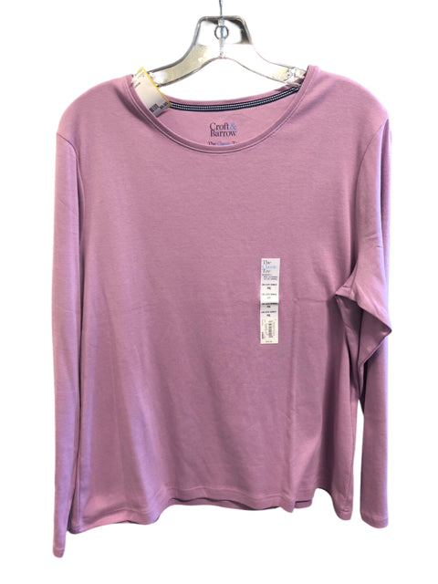 Size PXL CROFT & BARROW Plus Size Tops