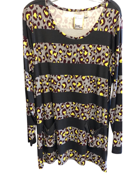 Size 1X LOGO Plus Size Tops